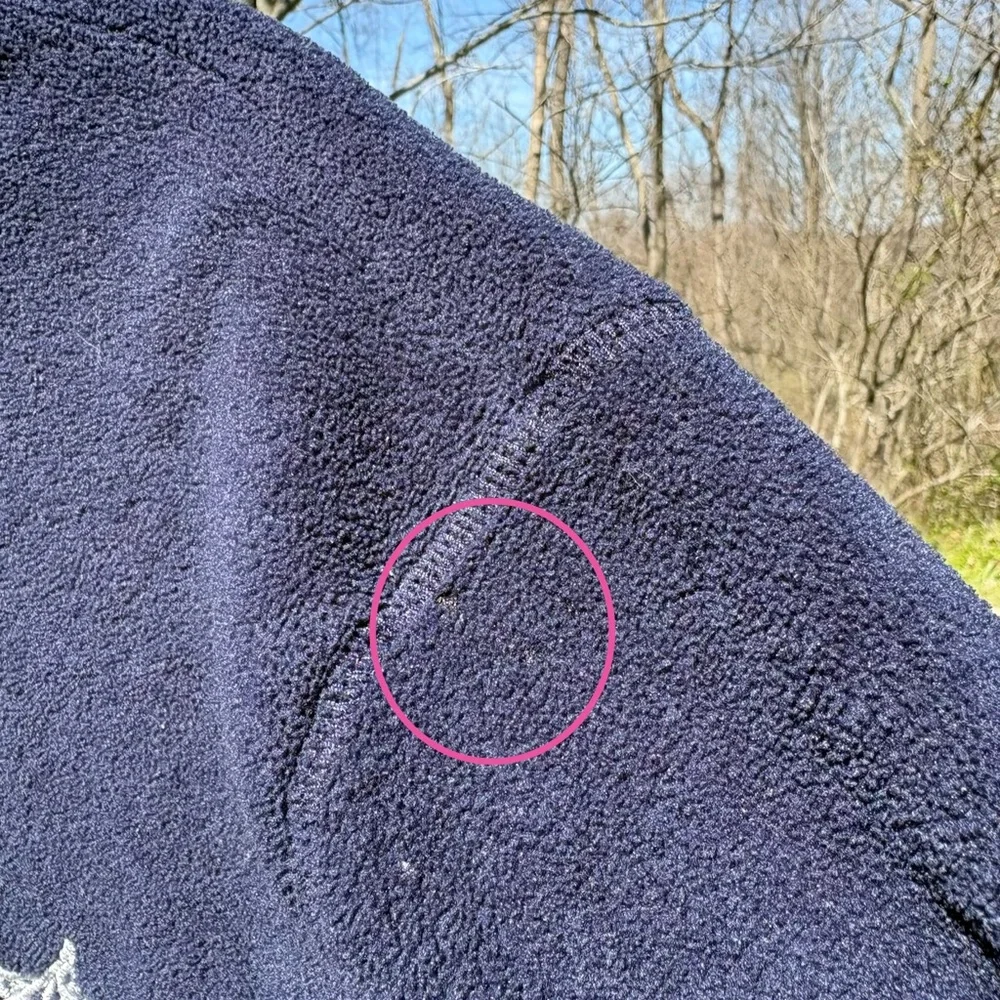 Vintage Pooh Tigger 1/4 Zip Fleece Sweatshirt 1X Disney Embroidered Pullover - Picture 4 of 14